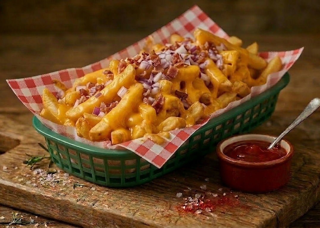 Papas con Queso